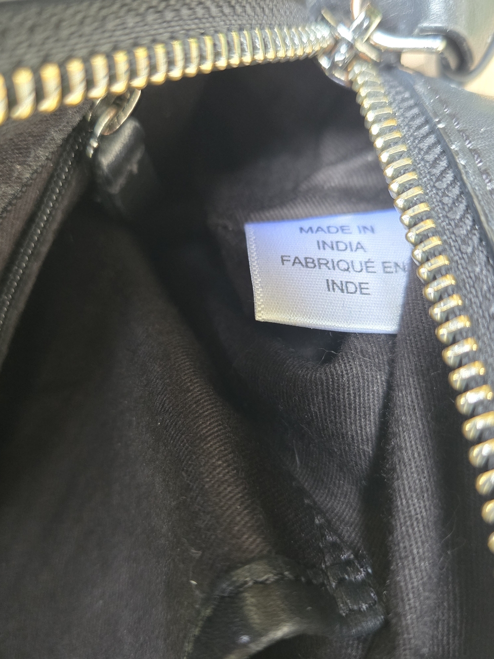 Rachel Roy Black Circle Round Vegan Leather Crossbody - Picture 5 of 15